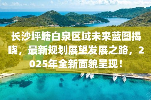 长沙坪塘白泉区域未来蓝图揭晓，最新规划展望发展之路，2025年全新面貌呈现！