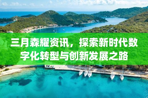 三月森耀资讯，探索新时代数字化转型与创新发展之路