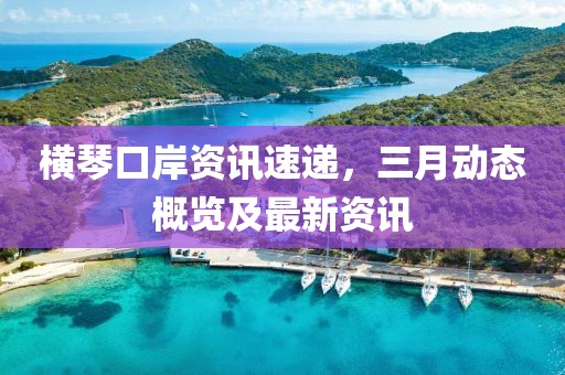 横琴口岸资讯速递，三月动态概览及最新资讯