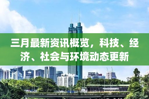 三月最新资讯概览，科技、经济、社会与环境动态更新
