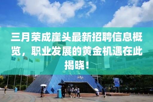 三月荣成崖头最新招聘信息概览，职业发展的黄金机遇在此揭晓！