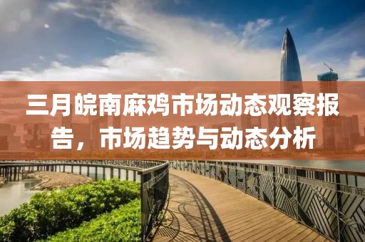 三月皖南麻鸡市场动态观察报告，市场趋势与动态分析
