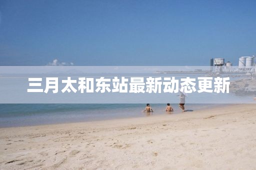三月太和东站最新动态更新