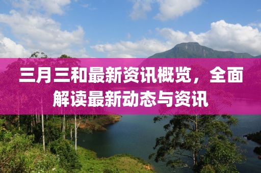 三月三和最新资讯概览，全面解读最新动态与资讯
