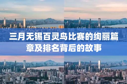 三月无锡百灵鸟比赛的绚丽篇章及排名背后的故事