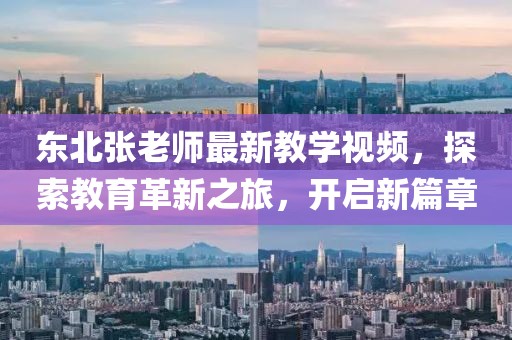 东北张老师最新教学视频，探索教育革新之旅，开启新篇章