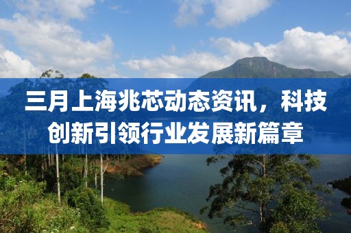 三月上海兆芯动态资讯，科技创新引领行业发展新篇章