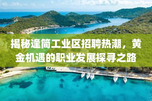 揭秘逢简工业区招聘热潮，黄金机遇的职业发展探寻之路