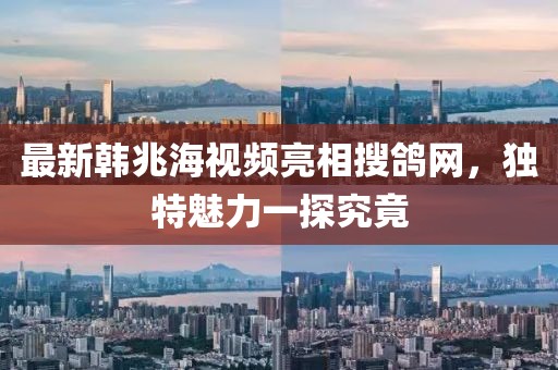 最新韩兆海视频亮相搜鸽网，独特魅力一探究竟