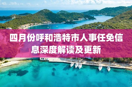 四月份呼和浩特市人事任免信息深度解读及更新