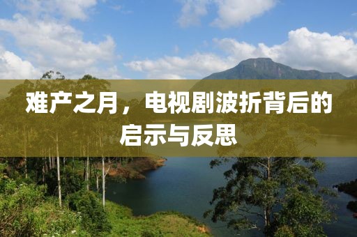 难产之月，电视剧波折背后的启示与反思