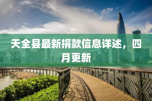天全县最新捐款信息详述，四月更新