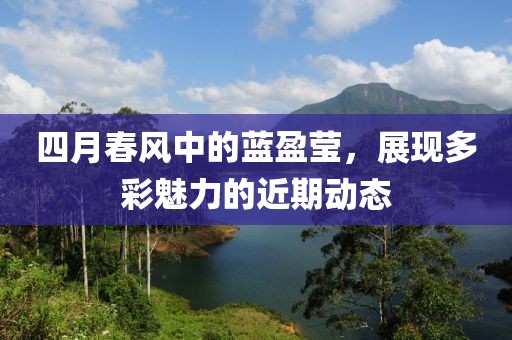 四月春风中的蓝盈莹，展现多彩魅力的近期动态