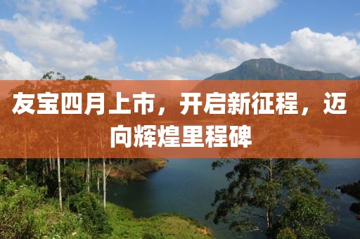 友宝四月上市，开启新征程，迈向辉煌里程碑