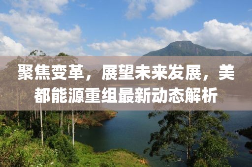 聚焦变革，展望未来发展，美都能源重组最新动态解析