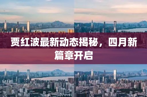 贾红波最新动态揭秘，四月新篇章开启