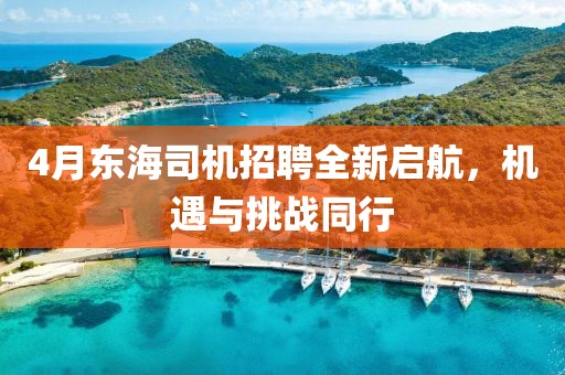4月东海司机招聘全新启航，机遇与挑战同行