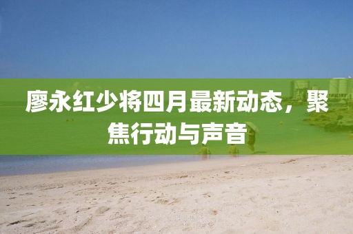 廖永红少将四月最新动态，聚焦行动与声音