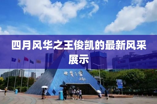 四月风华之王俊凯的最新风采展示