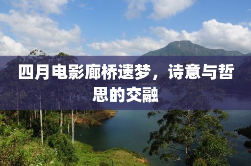 四月电影廊桥遗梦，诗意与哲思的交融