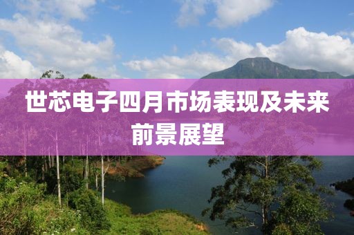 世芯电子四月市场表现及未来前景展望