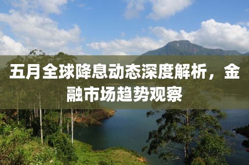 五月全球降息动态深度解析，金融市场趋势观察