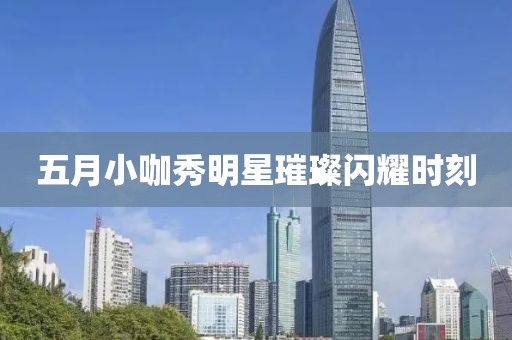 五月小咖秀明星璀璨闪耀时刻