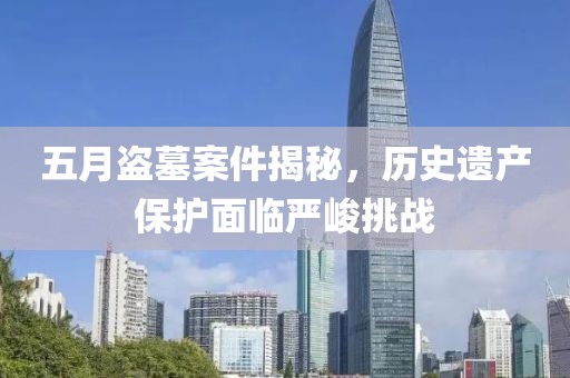 五月盗墓案件揭秘，历史遗产保护面临严峻挑战