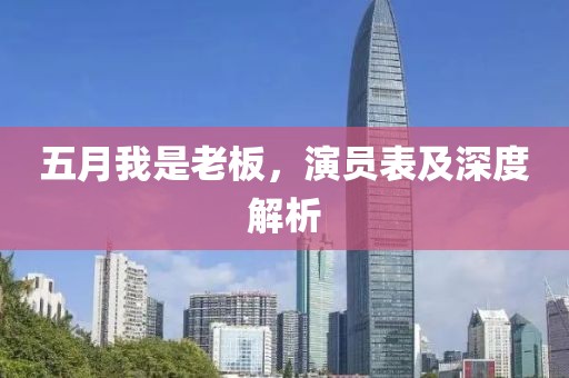 五月我是老板，演员表及深度解析