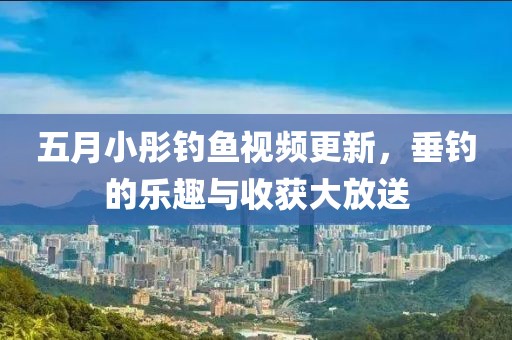五月小彤钓鱼视频更新，垂钓的乐趣与收获大放送