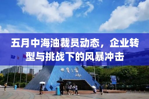 五月中海油裁员动态，企业转型与挑战下的风暴冲击