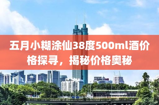 五月小糊涂仙38度500ml酒价格探寻，揭秘价格奥秘