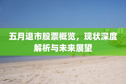 五月退市股票概览，现状深度解析与未来展望