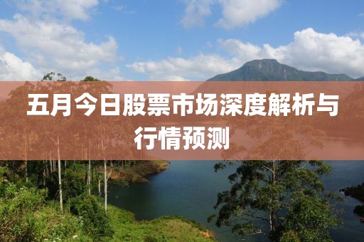 五月今日股票市场深度解析与行情预测