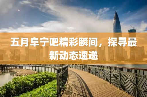 五月阜宁吧精彩瞬间，探寻最新动态速递