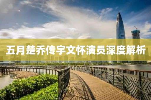 五月楚乔传宇文怀演员深度解析