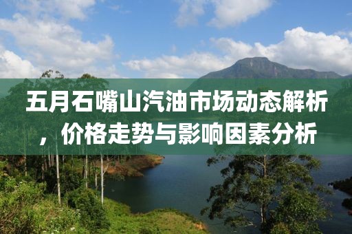 五月石嘴山汽油市场动态解析，价格走势与影响因素分析