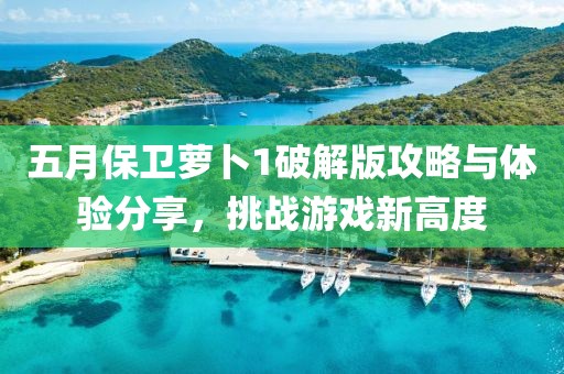 五月保卫萝卜1破解版攻略与体验分享，挑战游戏新高度