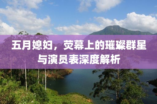 五月媳妇，荧幕上的璀璨群星与演员表深度解析