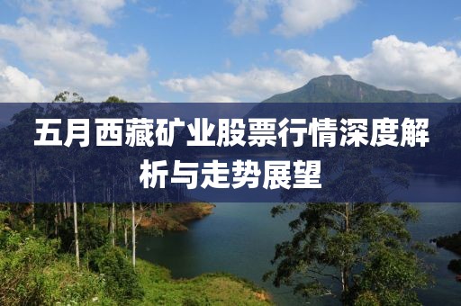五月西藏矿业股票行情深度解析与走势展望