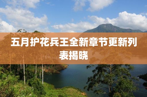 五月护花兵王全新章节更新列表揭晓