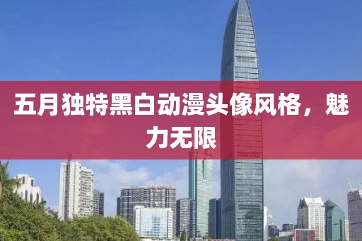 五月独特黑白动漫头像风格，魅力无限