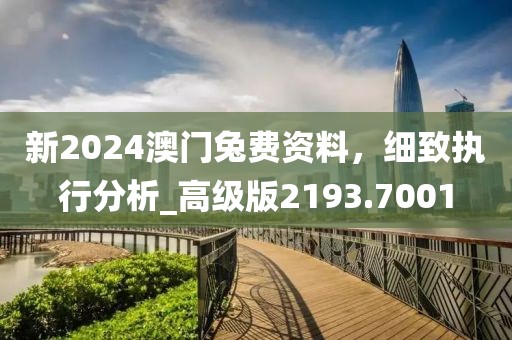 新2024澳门兔费资料，细致执行分析_高级版2193.7001