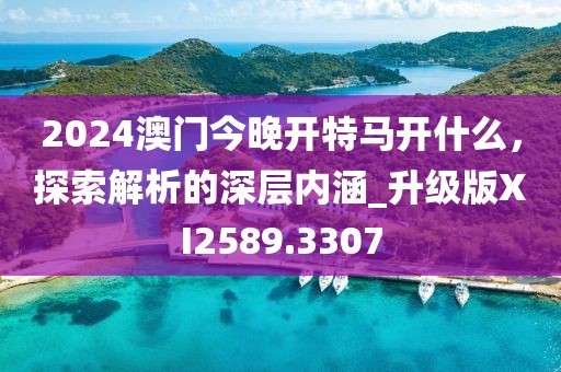 2024澳门今晚开特马开什么，探索解析的深层内涵_升级版XI2589.3307