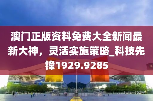 澳门正版资料免费大全新闻最新大神，灵活实施策略_科技先锋1929.9285
