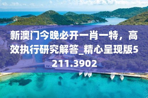 新澳门今晚必开一肖一特，高效执行研究解答_精心呈现版5211.3902