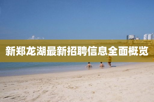 新郑龙湖最新招聘信息全面概览