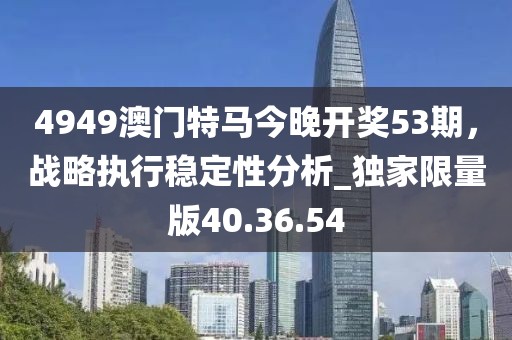 4949澳门特马今晚开奖53期，战略执行稳定性分析_独家限量版40.36.54