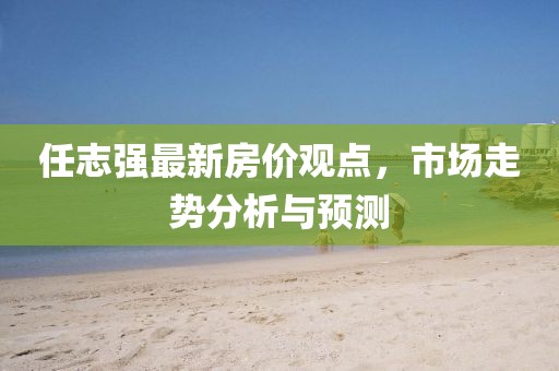 任志强最新房价观点，市场走势分析与预测