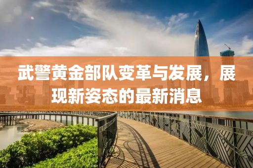 武警黄金部队变革与发展，展现新姿态的最新消息